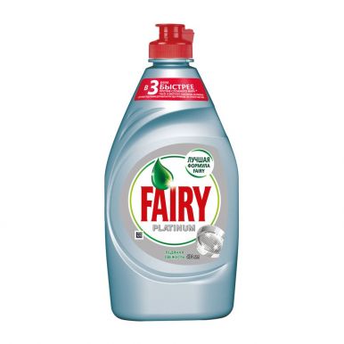 Fairy Platinum средство для мытья посуды, 430 мл и Ледяная свежесть, 480 мл