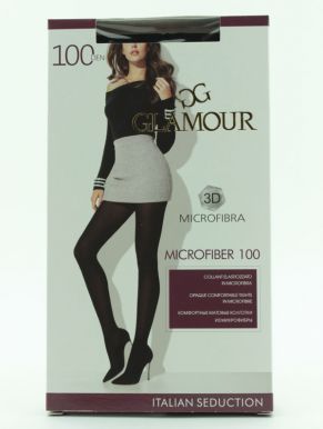 Glamour Колготки женские Microfiber  100 nero, 2
