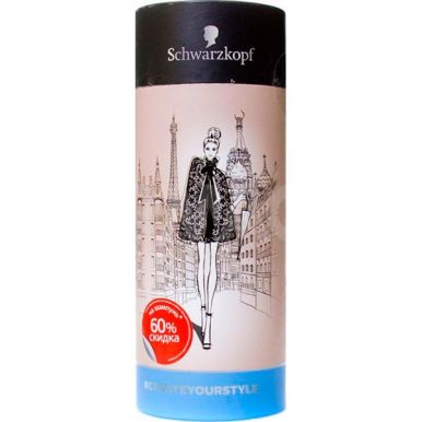 Набор Taft Шик Парижа + GK шампунь Экстремальное восстановление в подарочной тубе