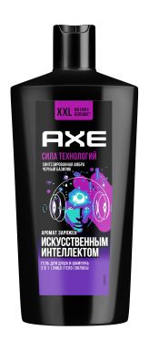 AXE гель д/душа муж. 2в1 сила технологий 610мл