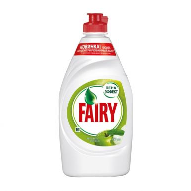 Fairy средство для мытья посуды Зеленое яблоко, 450 мл