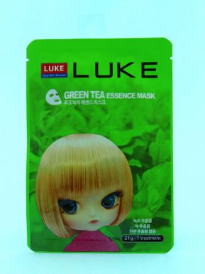 LUKE Маска с экстрактом зеленого чая Green Tea Essence Mas 21г._