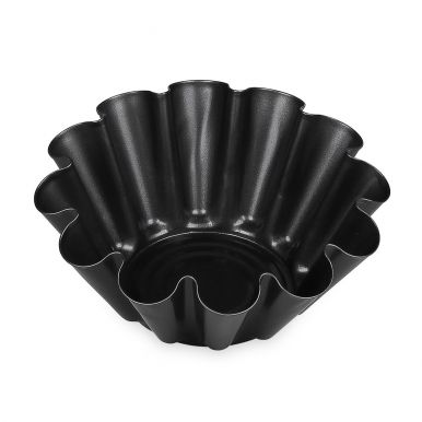 Форма для выпечки MoulinVilla, с антипригарным покрытием, 23х8 см, цвет: Черный