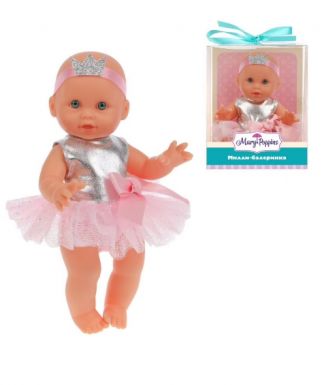 Кукла mary poppins балеринка цв.серебро 451375