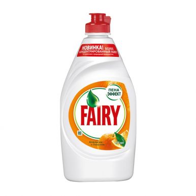 Fairy средство для мытья посуды Апельсин и Лимонник, 450 мл
