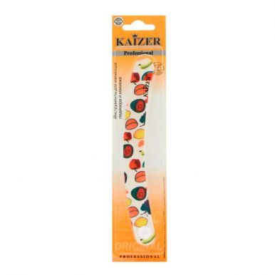 KAIZER пилка 2-сторонняя бумеранг шлифовочная фрукты 17,5см 703060