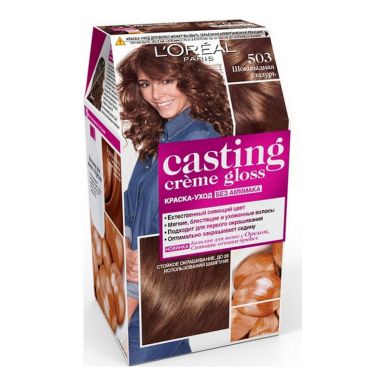 Casting Crem Gloss стойкая краска-уход для волос, тон 503, цвет: Шоколадная глазурь