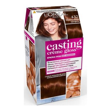 Casting Crem Gloss стойкая краска-уход для волос, тон 432 Шоколадный трюфель