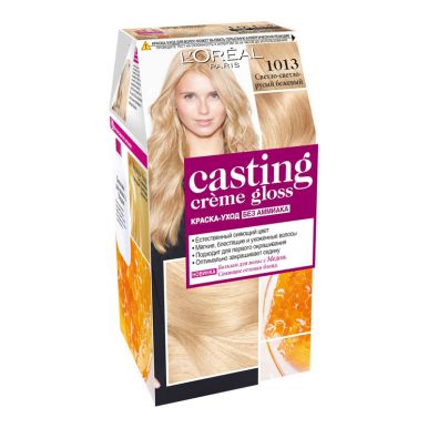 Casting Crem Gloss стойкая краска-уход для волос, тон 1013, цвет: светлый-светлый бежевый