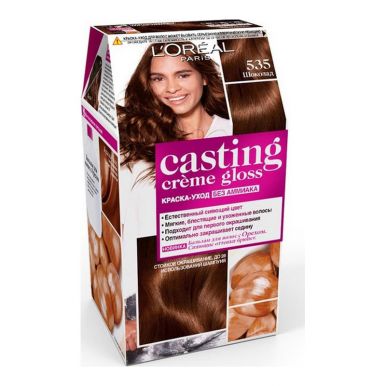 Casting Crem Gloss стойкая краска-уход для волос, тон 535, цвет: шоколад