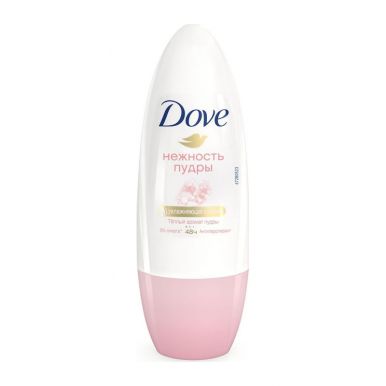 Dove дезодорант роликовый нежность пудры, 50 мл