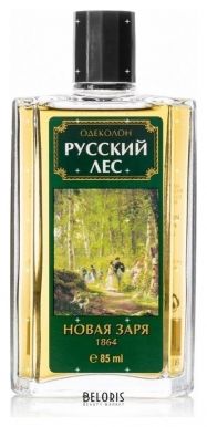 Новая Заря одеколон мужской Русский лес, 85 мл