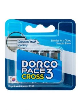 DORCO кассеты сменные pace cross 3 муж. 4шт TRC 1040