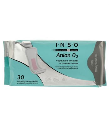 INSO Anion O2 прокладки ежедневные 30шт