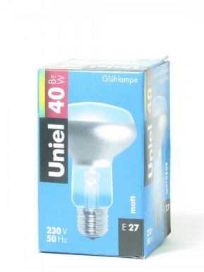 Лампа накаливания UNIEL IL-R63-FR-40/E27 картон