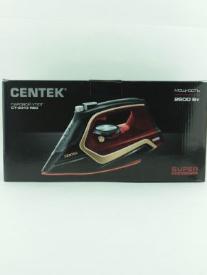 Утюг Centek Ct-2313 Red 2600Вт керамическая подошва, 350 мл, паровой удар, самоочистка, капля-стоп