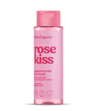 MISS ORGANIC био-вода мицелярная rose kiss 190мл