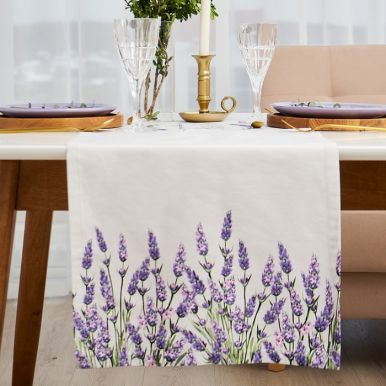 Дорожка на стол этель lavender 40*146см 7588535