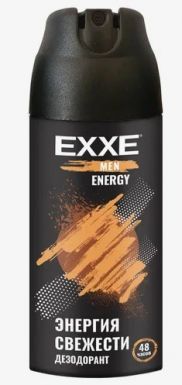 EXXE MEN антиперспирант energy 150мл