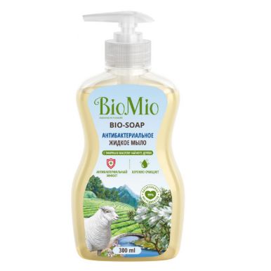BIOMIO мыло жидкое антибактериальное с маслом чайного дерева 300мл__