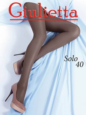 Колготки женские Giulietta Соло 40 ден, NERO,3