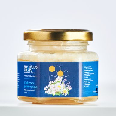 ЕНИСЕЙСКАЯ СИБИРЬ мёд сибирское разнотравье 130г