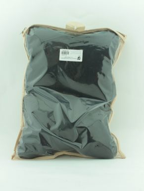 Подушка автомобильная косточка, на подголовник, меховые, черный 25х19 см, набор 2 шт, артикул: 5666163