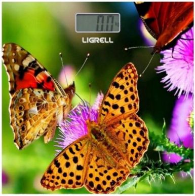 LIGRELL весы напольные бабочка LBS-1821D