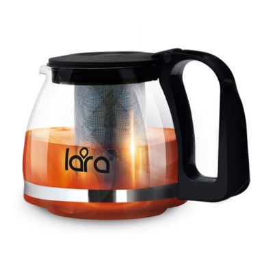 Заварочный чайник Lara, 700 мл, стальной фильтр, отделка хром, артикул: LR06-07