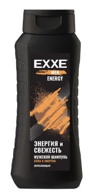 EXXE MEN шампунь д/волос укрепляющий сила и энергия energy 400мл