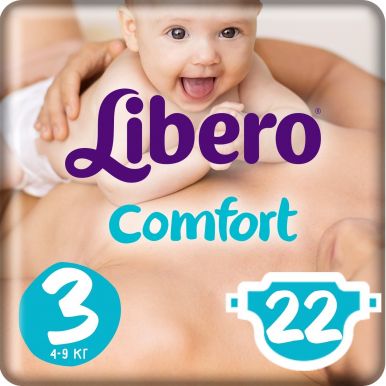 Libero Comfort  Midi 3(22шт) 4-9кг подгузн.__