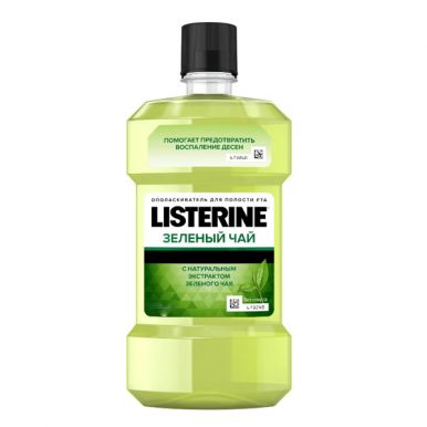 Listerine ополаскиватель для полости рта, зеленый чай, 500 мл