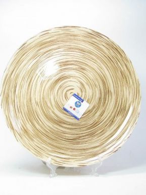 Luminarc тарелка обеденная Stonemania Cappuccino, диаметр 25 см, цвет: бежевый, капучино