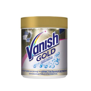 Vanish Oxi Action Gold отбеливатель пятновыводитель для белого, 500 гр