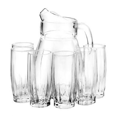 Pasabahce Dance набор для воды кувшин + 6 стаканов, артикул: 97874