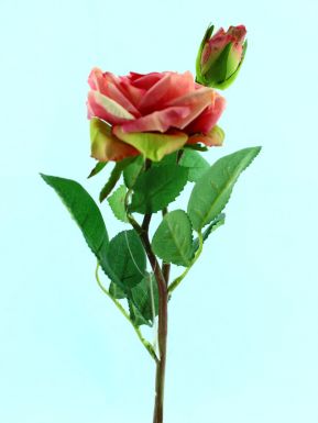 Цветок декор. роза 48см STMA8009
