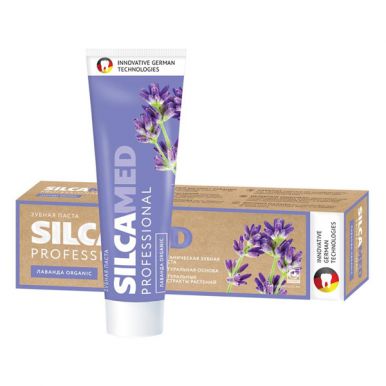 Silca Med зубная паста Professional лаванда Organic, 100 г