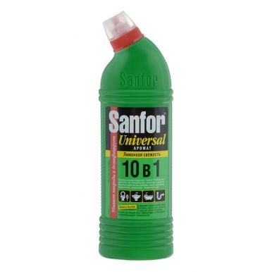 Sanfor Universal Универсальный гель 10 в 1 свежесть лимона, 750 г