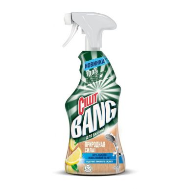 CILLIT BANG средство чистящее д/ванной природная сила с лимонной кислотой 450мл