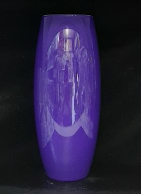 PASABAHCE ваза стекло дизайн бочка цв.сиреневый глянец 25см 7736/250/rt211