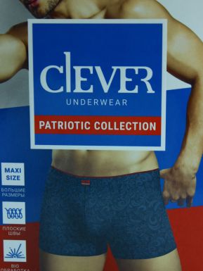 CLEVER MSH591911 Трусы муж Clever (46-M,темно-синий-джинсовый)
