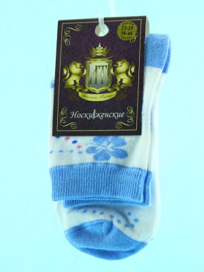 Lucky socks 0073-Нжг носки женские, цвета в ассортименте, размер: 23-25