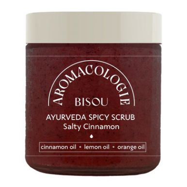 BISOU Aromacologie скраб д/тела пряный солёная корица 250мл