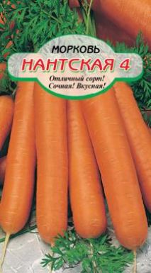 Семена морковь нантская 2г
