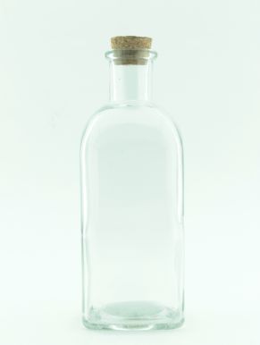 Бутылка с крышкой из натуральной пробки, 500 мл, размер: 78x78x200 мм, артикул: 695000030