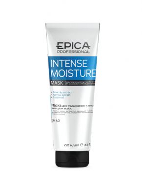 EPICA Intense Moisture Маска для увлажнения и питания сухих волос с маслом какао и экстрактом зародышей пшеницы, 250 мл
