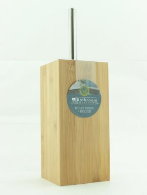 Ёрш для туалета с подставкой из бамбука, размер: 23х10 см, артикул: CP8400270