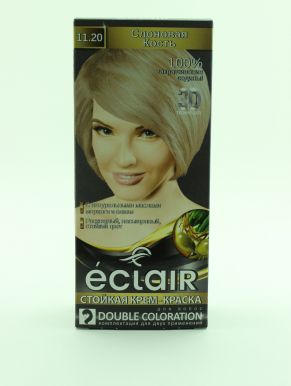 ЕCLAIR 3D крем-краска д/волос стойкая т.11.20 слоновая кость