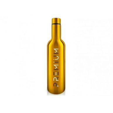Термос 750мл LARA (Gold), бутылка, двойные стенки (LR04-14)