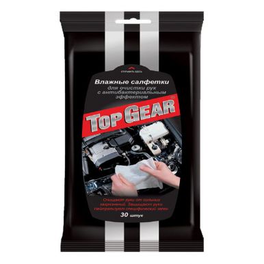 Top Gear №30 салфетки влажные для рук, артикул: 48040